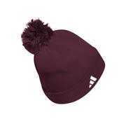 Mississippi State Adidas Cuffed Knit Pom Beanie